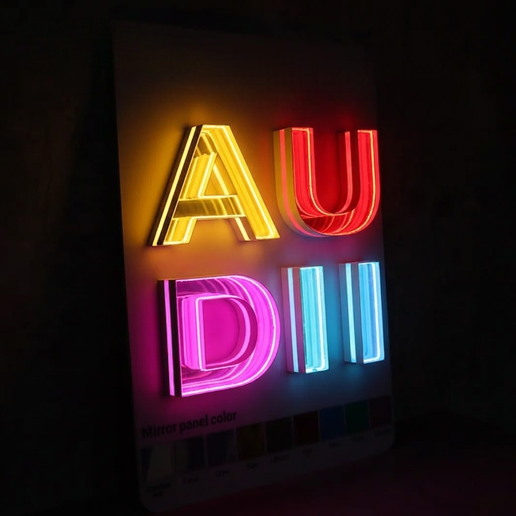 Power supply and controller for LED neon or illuminated sign
