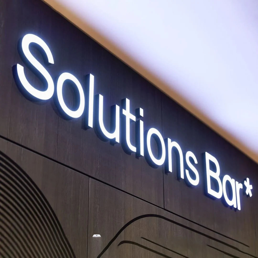 Backlit title uploaded design preview