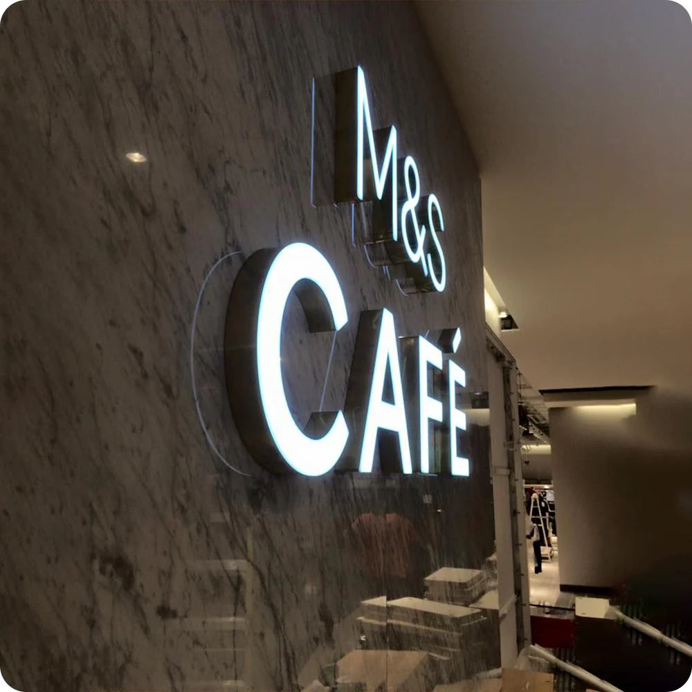 Customer sign 14