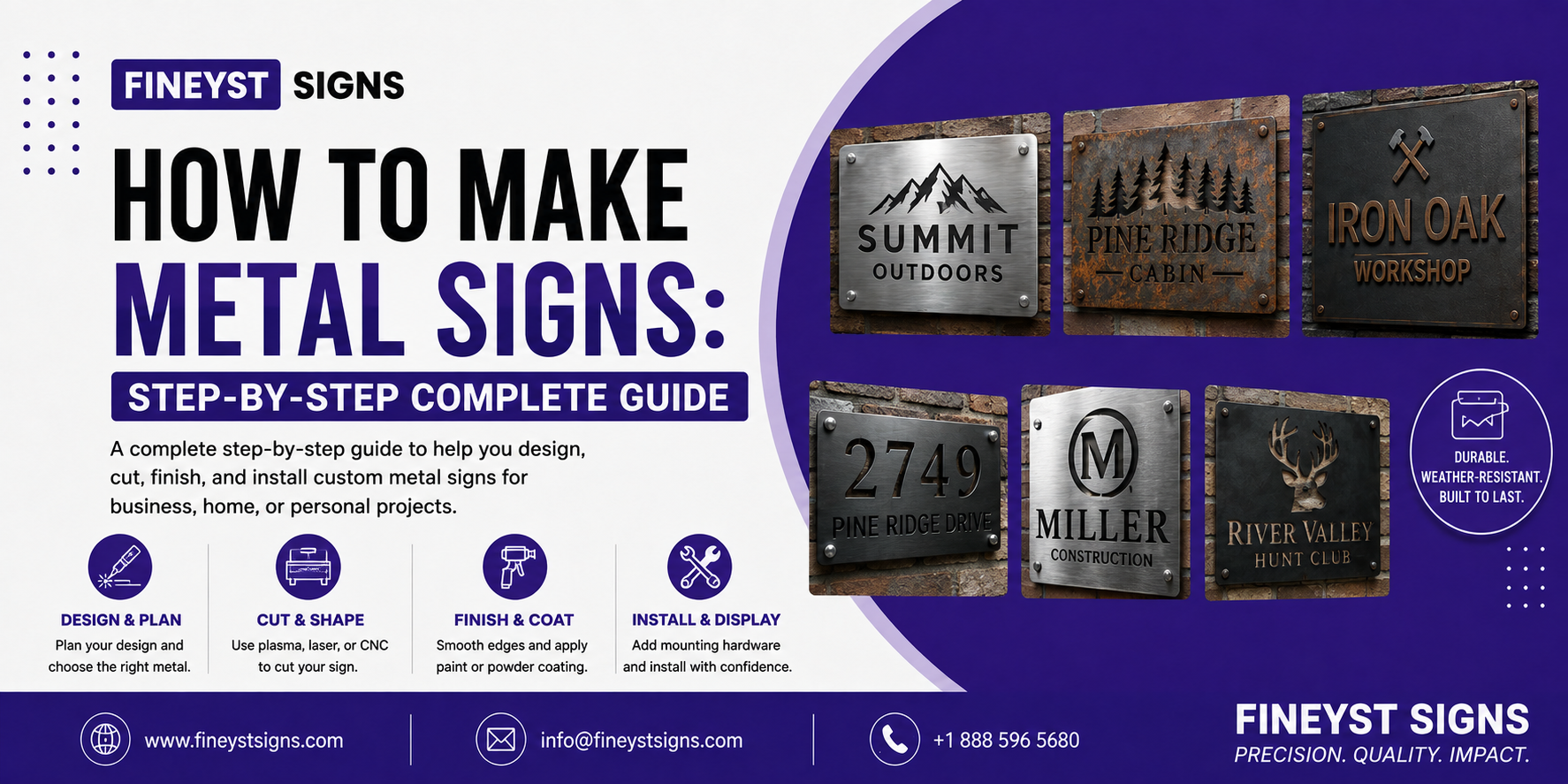 How to Make Metal Signs: Step-by-Step Complete Guide
