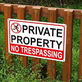 Custom No Trespassing Signs