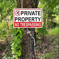 Custom No Trespassing Signs