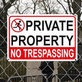 Custom No Trespassing Signs