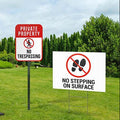 Custom No Trespassing Signs