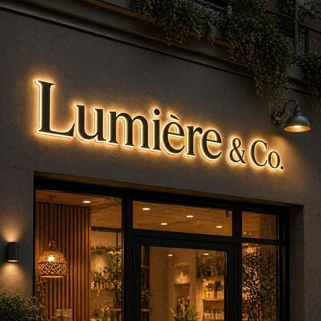 Custom Storefront Signs
