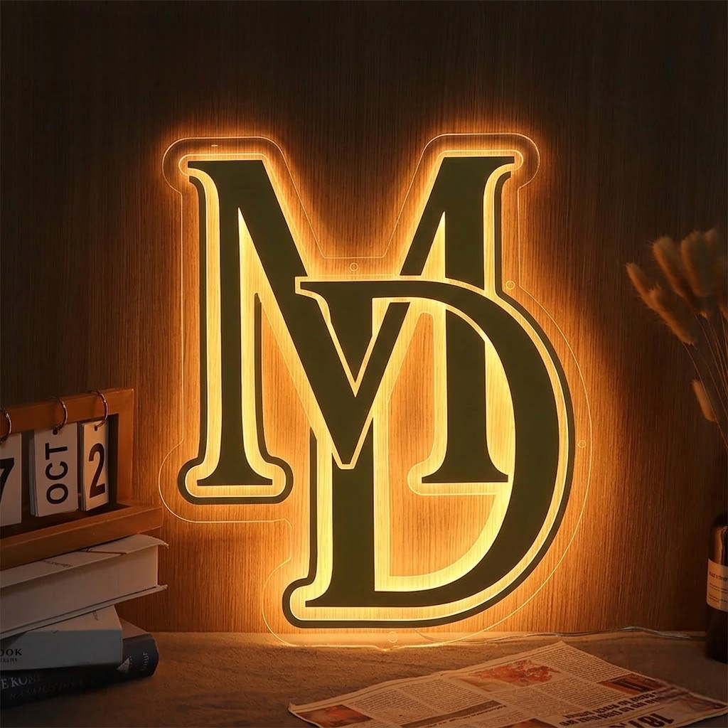 Acrylic LED Lobby Sign