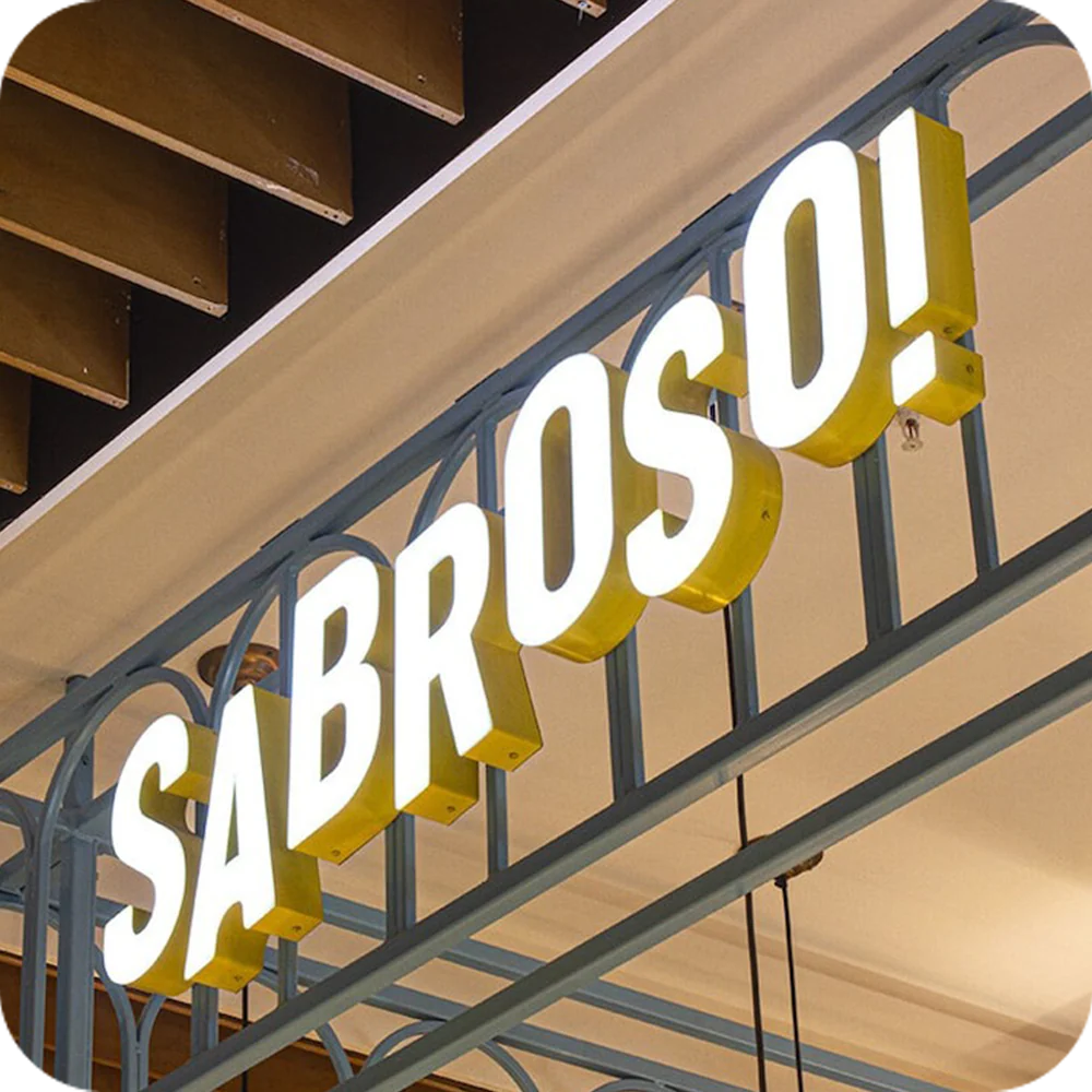 Customer sign 2
